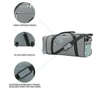 Shoulder Strap Protege 32 Inch Compactible Rolling Duffel Protege